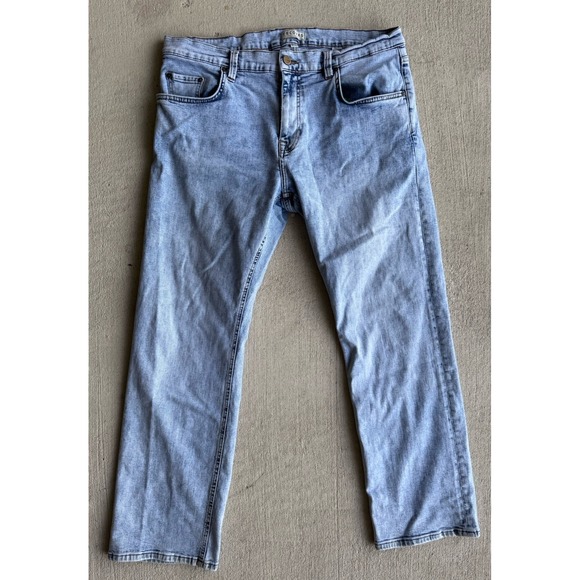 Tecovas Other - Tecovas Men's Slim Straight Jeans 36x30 Light Blue Stretch Denim Western Ranch